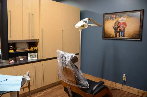 Dental exam room | Town Square Dental Care in Oskaloosa, IA