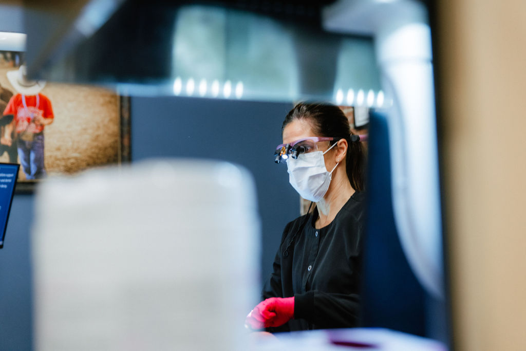 Dentist chair for dental services by Town Square Dental Care